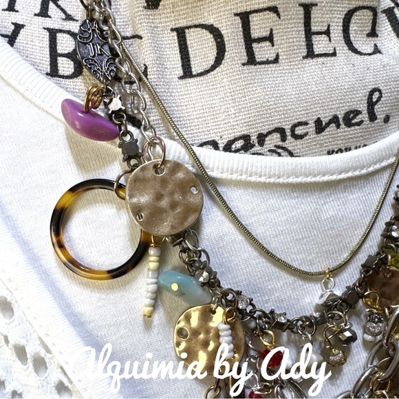 Alquimia by Ady Multicolor Layered Necklace - Picture 12 of 13